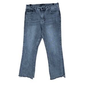 Dear John American Classic Gray Jeans 31 Stretch Mid Rise Slim Straight Denim